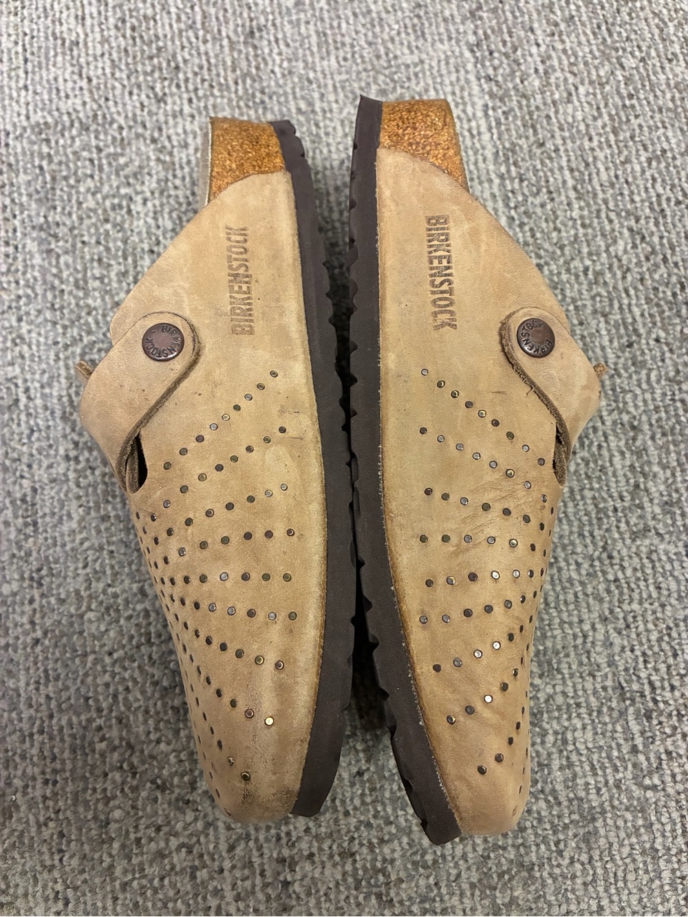 Birkenstock Boston Embossed tobacco size 38 Narrow - Picture 3 of 9